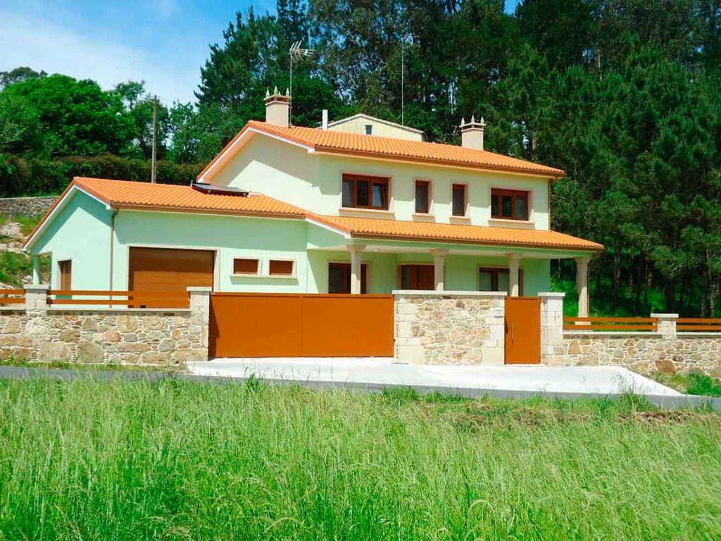vista frontal de la casa, caSAnosa