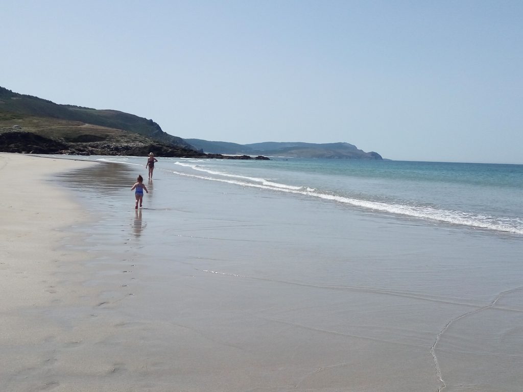 Praia na Costa da Morte