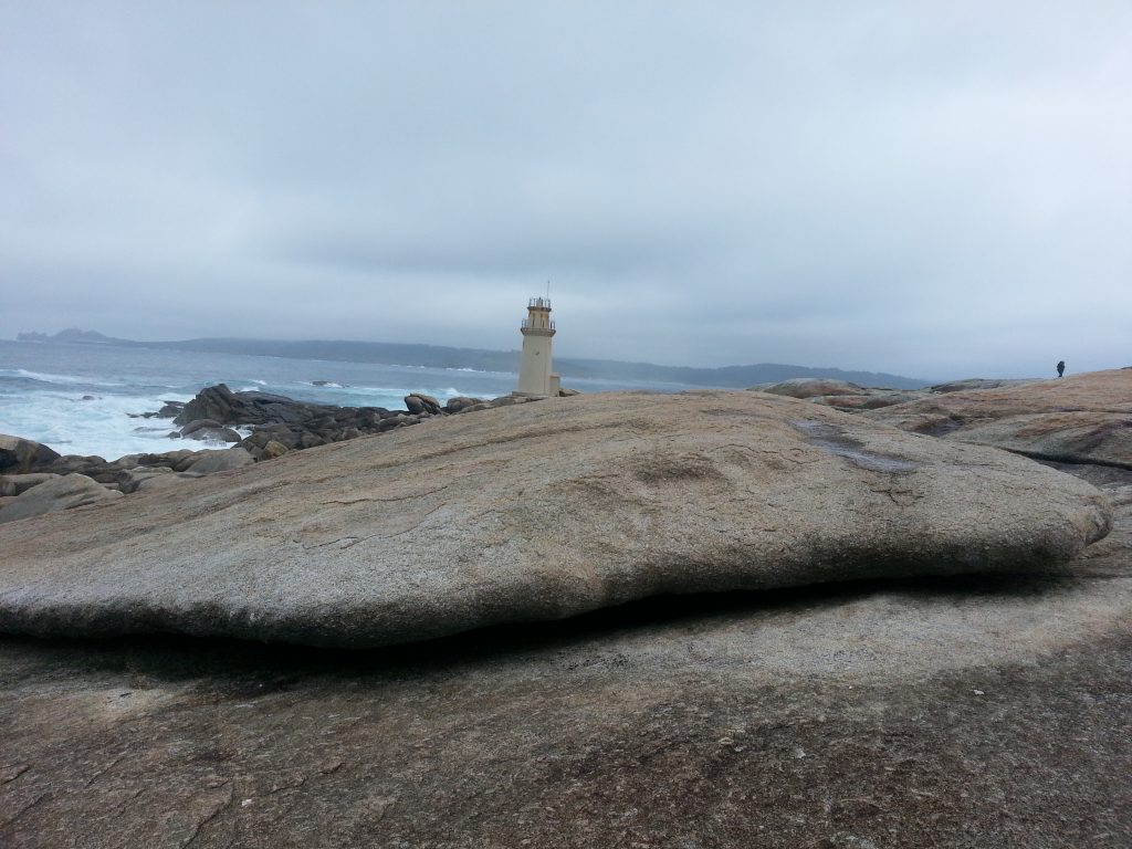 Famosa Pedra de Abalar en Muxía