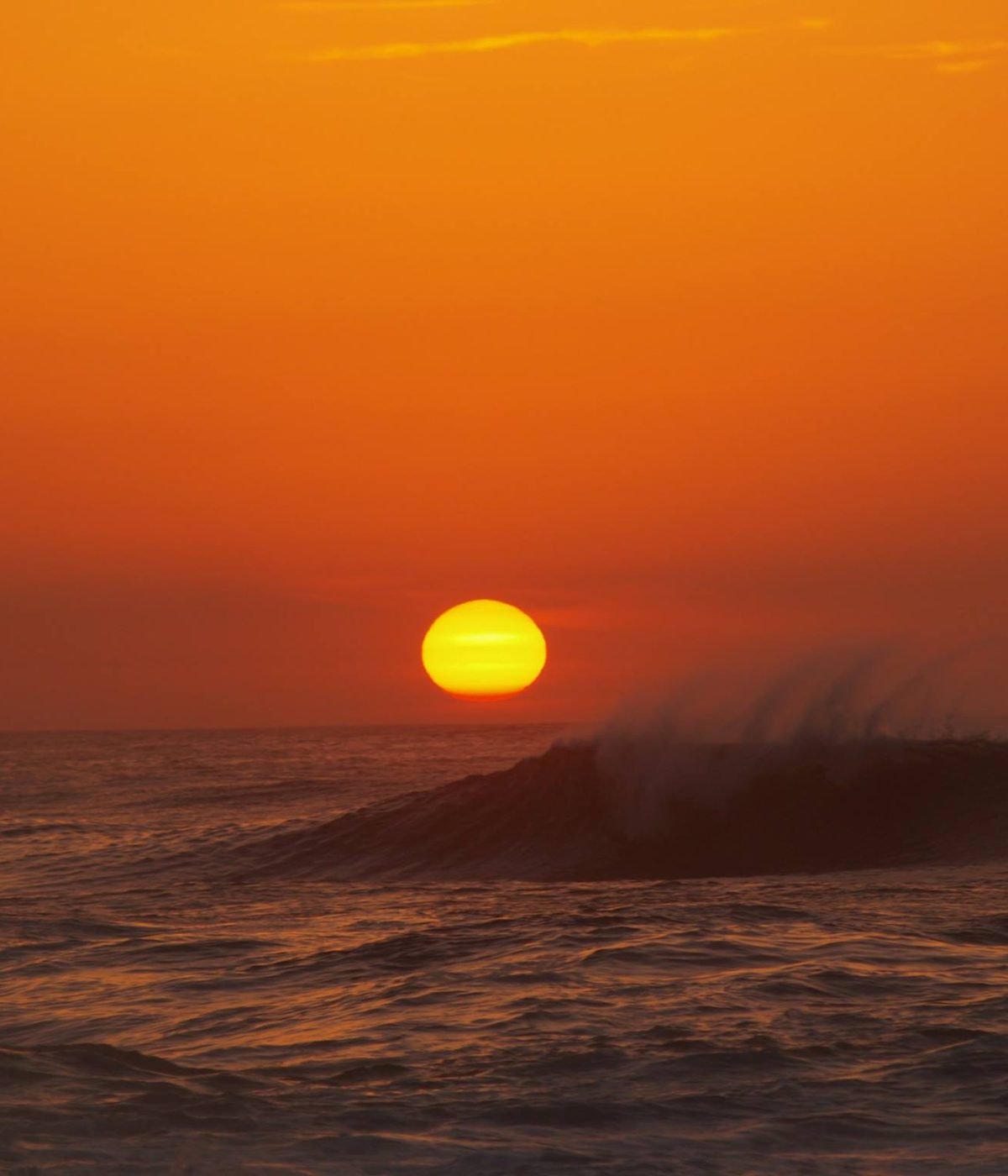 fotos puesta de sol en el mar